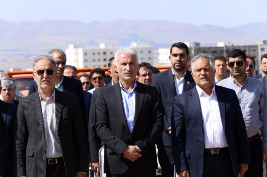 آئین آغاز عملیات آماده سازی سایت 370 هکتاری کوی ارم استان زنجان