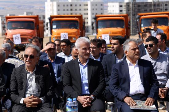 آئین آغاز عملیات آماده سازی سایت 370 هکتاری کوی ارم استان زنجان